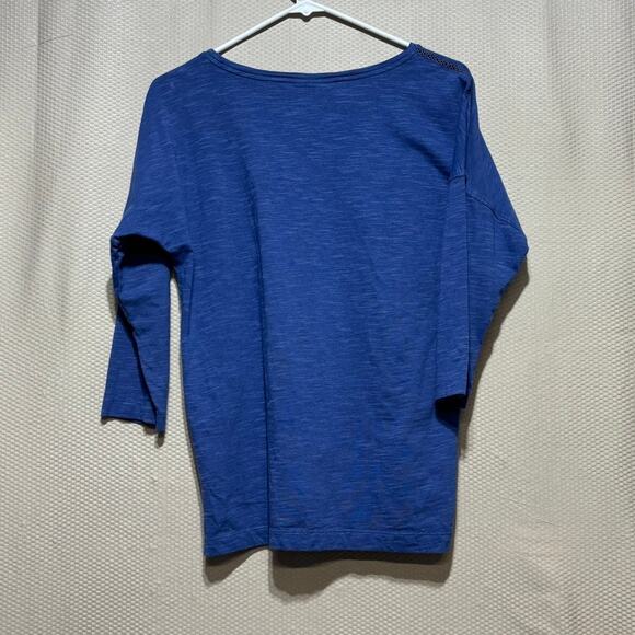 Columbia Womens Blue Long Sleeve Performance Top XS Casual Athletic - Picture 9 of 9